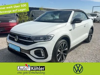 Used VW T-Roc Cabriolet R-line 150 HP (110 kW) 2025 White Cabriolet