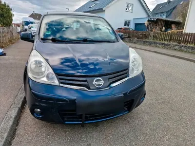 Gebraucht Nissan Note 88 PS (64 kW) 2010 Blau Kleinwagen