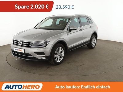 Usado VW Tiguan Highline 179 HP (131 kW) 2016 Cinzento SUV