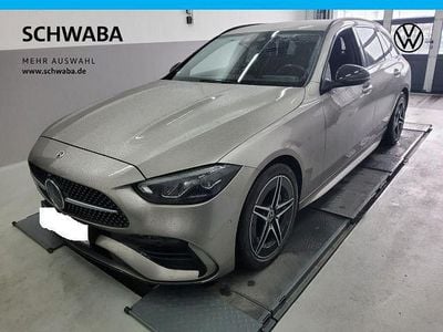 Usata Mercedes C300 AMG line 265 CV (194 kW) 2021 Argento Berlina