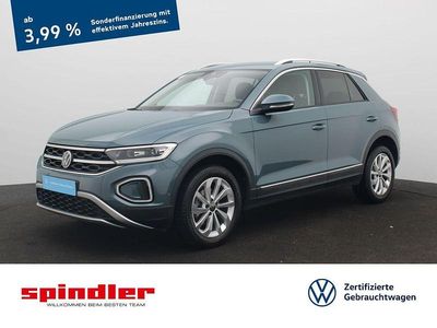 Gebraucht VW T-Roc Style 150 PS (110 kW) 2022 Petroleum blue metallic SUV