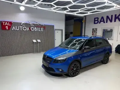 Brugt Skoda Fabia RS 180 HK (132 kW) 2014 Blå Stationcar