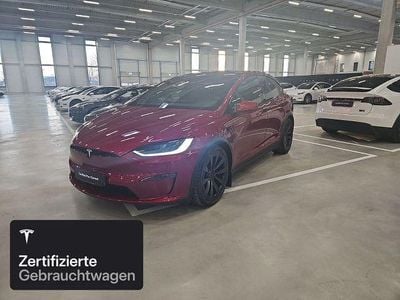 Gebraucht Tesla Model X Long Range AWD 492 kW (669 PS) 2025 Rot SUV