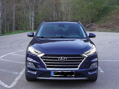 Second-hand Hyundai Tucson Premium 177 CP (130 kW) 2019 Albastru SUV