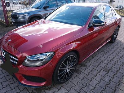 Gebraucht Mercedes C300 AMG 204 PS (150 kW) 2014 Rot Limousine
