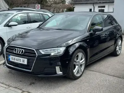 Begagnad Audi A3 S-Line 150 HK (110 kW) 2016 Svart Sedan