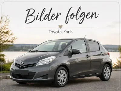 Gebraucht Toyota Yaris 99 PS (72 kW) 2011 Grau Kleinwagen