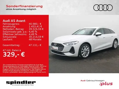 Gebraucht Audi A5 Premium 204 PS (150 kW) 2025 Gletscherweiß metallic Kombi