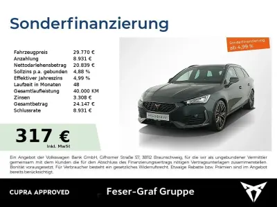 Gebraucht Cupra Leon VZ 310 PS (228 kW) 2024 Magnetic grau metallic Kombi