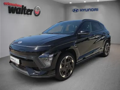 Gebraucht Hyundai Kona N Line 160 kW (218 PS) 2025 Schwarz SUV