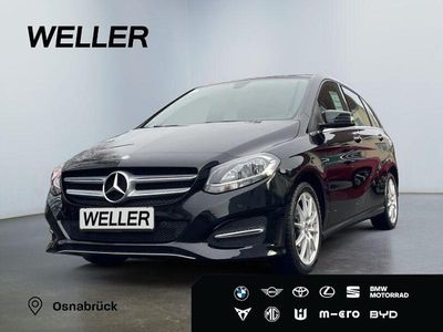Gebraucht Mercedes B200 Urban 156 PS (114 kW) 2015 Kosmosblack (schwarz) Van / Kleinbus