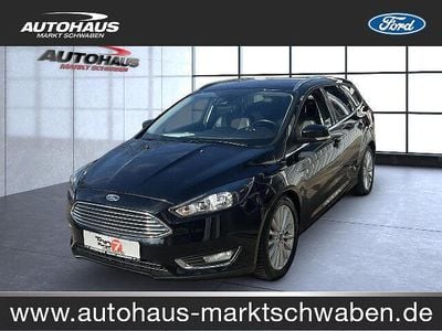 Second-hand Ford Focus Titanium 125 CP (91 kW) 2015 Negru Break