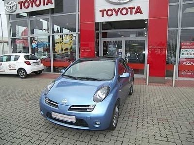 Gebraucht Nissan Micra C+C 110 PS (80 kW) 2005 Blau metallic Cabrio