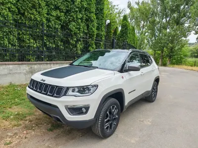 Gebraucht Jeep Compass Trailhawk 170 PS (125 kW) 2020 Weiß SUV
