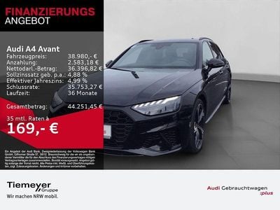 Gebraucht Audi A4 S-Line 204 PS (150 kW) 2025 Schwarz Kombi