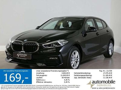 Second-hand BMW 118 Advantage 136 CP (100 kW) 2021 Negru Hatchback