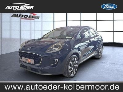 Begagnad Ford Puma Titanium 125 HK (91 kW) 2023 Blå SUV