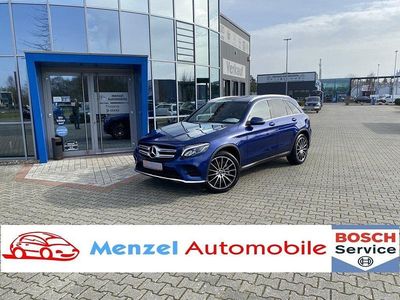 Gebraucht Mercedes GLC250 AMG line 204 PS (150 kW) 2019 Blau SUV