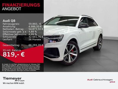 Carraraweiß Gebraucht 2022 Audi Q8 Comfort SUV | 59.860 € (Fairer Preis)
