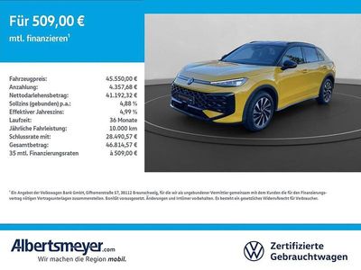 Gebraucht VW T-Roc R-line 150 PS (110 kW) 2025 Gelb SUV