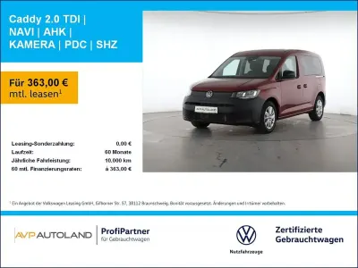 Usata VW Caddy 102 CV (75 kW) 2026 Rosso Monovolume