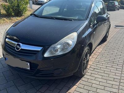 Gebraucht Opel Corsa 80 PS (58 kW) 2008 Schwarz Kleinwagen