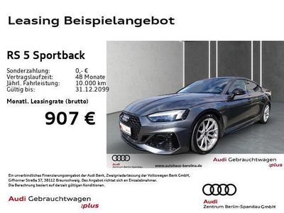 Grau Gebraucht 2024 Audi RS5 Sportback Ambiente Coupé | 71.949 € (Fairer Preis)