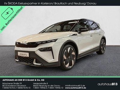 Gebraucht Skoda Elroq First Edition 210 kW (286 PS) 2025 Moonweiß perleffekt blackmagic perleffekt SUV