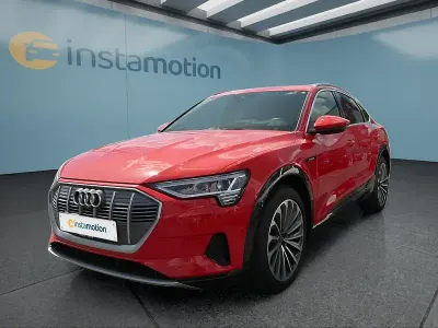 Gebraucht Audi e-tron Sportback 300 kW (408 PS) 2021 Rot SUV