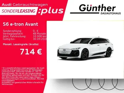 Gebraucht Audi S6 e-tron Sport 369 kW (503 PS) 2025 Gletscherweiß metallic Kombi