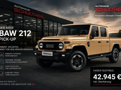 Nowe BAW 212 190 KM (139 kW) 2026 Beżowy SUV