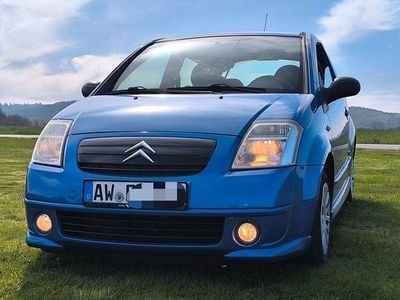 Usata Citroën C2 VTR Sport 60 CV (44 kW) 2004 Blu Utilitaria