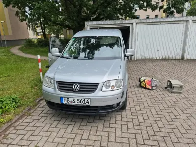 Gebraucht VW Caddy Life 105 PS (77 kW) 2007 Silber Van / Kleinbus