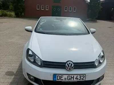 Gebraucht VW Golf Cabriolet Cup 140 PS (102 kW) 2014 Weiß Cabrio