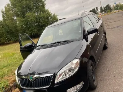 Gebraucht Skoda Fabia 86 PS (63 kW) 2011 Schwarz Kombi