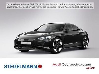 Gebraucht Audi e-tron GT quattro Ambiente 350 kW (476 PS) 2022 Mythosschwarz metallic Limousine
