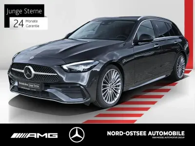 Gebraucht Mercedes C220 AMG 200 PS (147 kW) 2023 Graphitgrau metallic Kombi