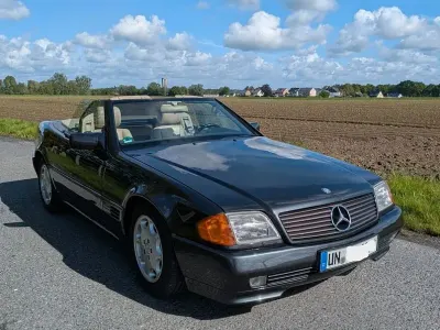 Usata Mercedes SL300 190 CV (139 kW) 1992 Nero Cabrio