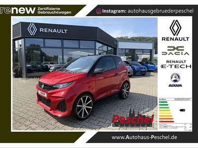 Neu Aixam City GTO 2025 Perlmuttrot Coupé