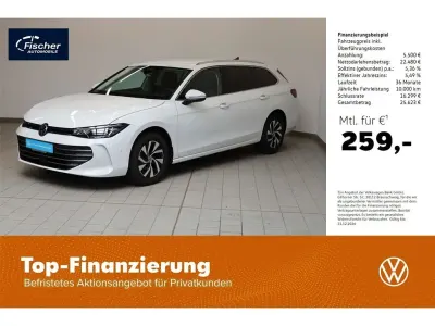 Gebraucht VW Passat Business 150 PS (110 kW) 2024 Weiss Kombi