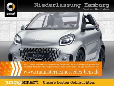 Gebraucht Smart ForTwo Electric Drive Prime 60 kW (82 PS) 2021 Silber Cabrio