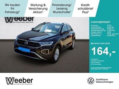 Usata VW T-Roc Life 116 CV (85 kW) 2024 Nero SUV