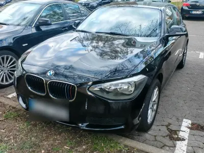 Brugt BMW 114 Sport Line 102 HK (75 kW) 2013 Sort Hatchback