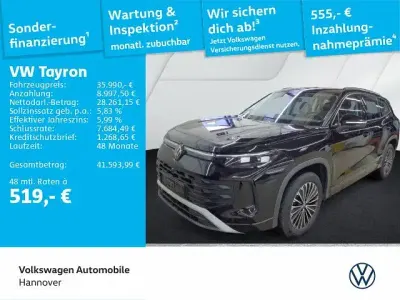 Usata VW Tayron Life 150 CV (110 kW) 2025 Nero SUV