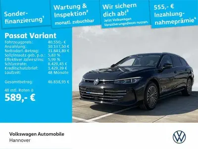Gebraucht VW Passat Elegance 177 PS (130 kW) 2024 Grenadillschwarz metallic Kombi