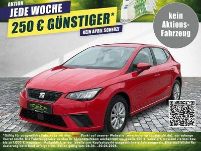 Gebraucht Seat Ibiza Style 110 PS (80 kW) 2023 Pure rot Kleinwagen