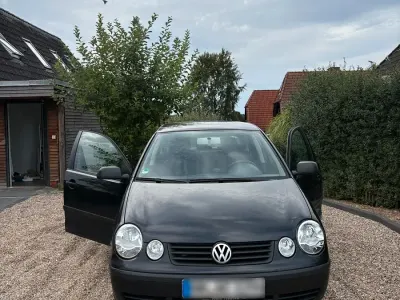 Gebraucht VW Polo 64 PS (47 kW) 2003 Schwarz Kleinwagen