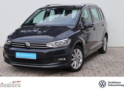 Grau Gebraucht 2022 VW Touran Highline Van / Kleinbus | 26.950 € (Guter Preis)