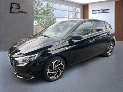 Gebraucht Hyundai i20 Turbo 120 PS (88 kW) 2021 Schwarz Kleinwagen
