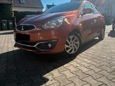 Brugt Mitsubishi Space Star Edition+ 81 HK (59 kW) 2016 Orange Hatchback